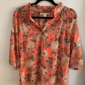Ya-Da Boutique Flower Blouse